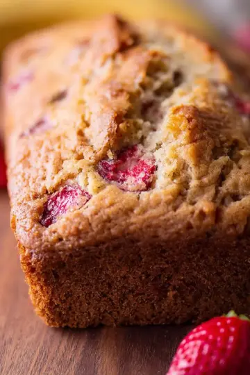 Strawberry Banana Bread