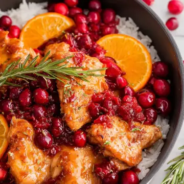 Cranberry Orange Chicken