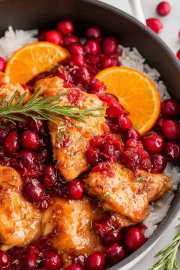 Cranberry Orange Chicken
