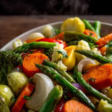 Steamed Vegetable Medley
