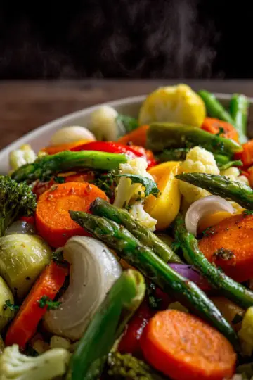 Steamed Vegetable Medley