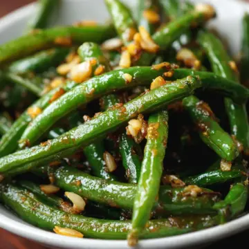 Chinese Green Beans with Garlic Sauce