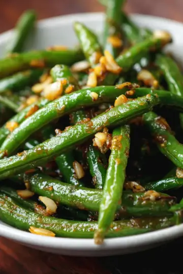Chinese Green Beans with Garlic Sauce