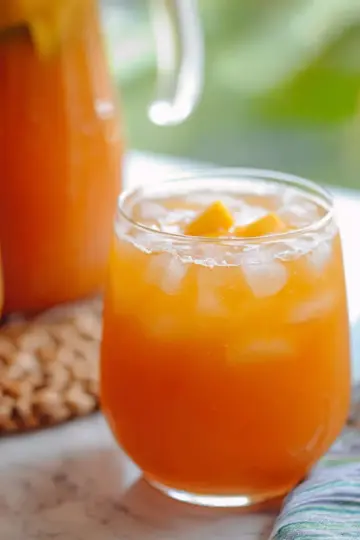 How to Make Mango Iced Tea