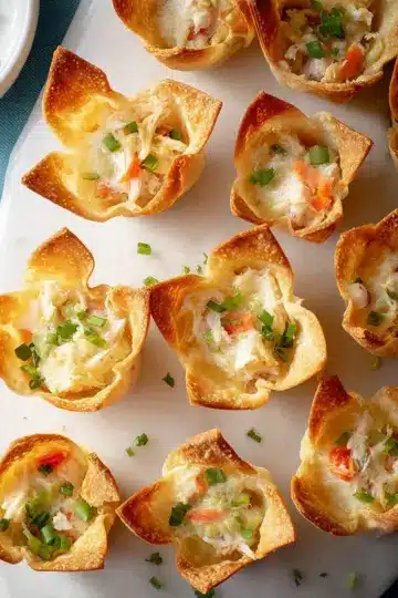 Crab Rangoon Cups
