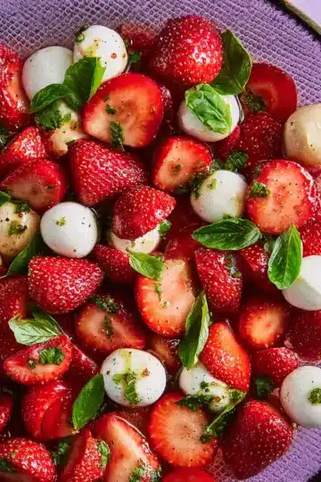 Strawberry Caprese Salad
