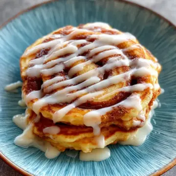 Cinnamon Roll Pancakes