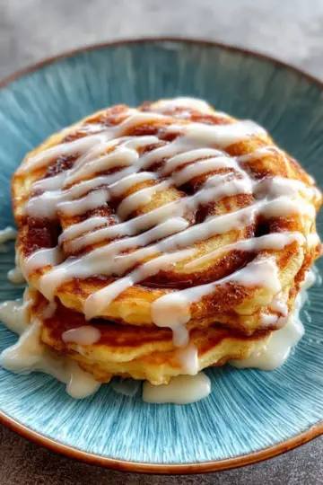 Cinnamon Roll Pancakes
