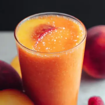 Golden Peach Sunrise Smoothie
