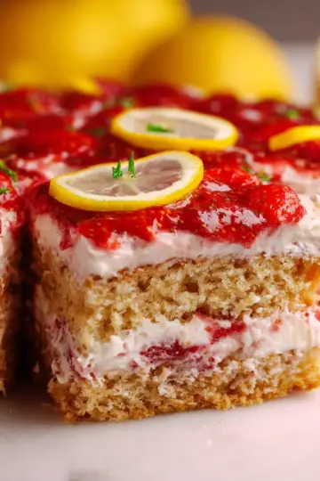 Strawberry Lemon Cake