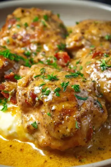 Southern Smothered Chicken Recipe