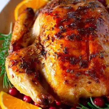 Orange Cranberry Roasted Chicken