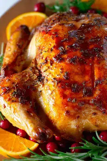 Orange Cranberry Roasted Chicken