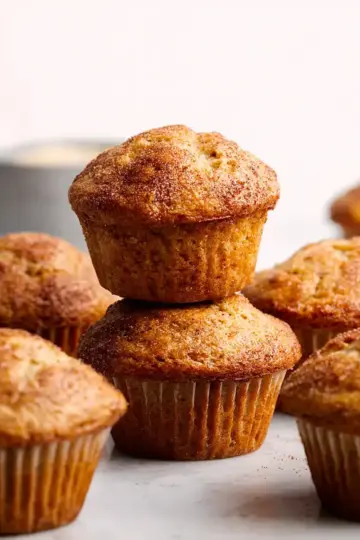 Cinnamon Banana Bread Muffins Recipe