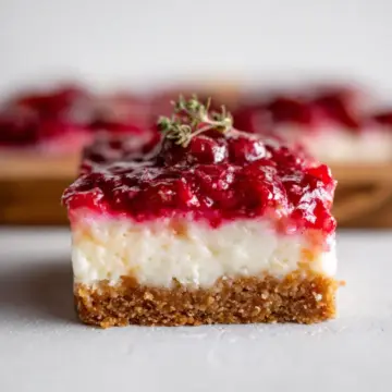 Raspberry Cheesecake Bars