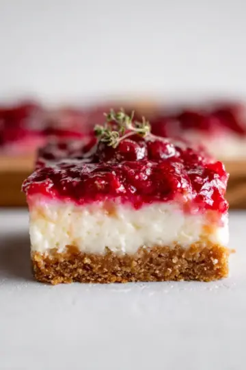 Raspberry Cheesecake Bars