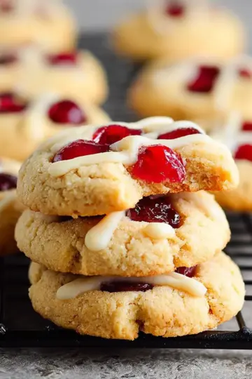 Cherry Almond Cookies