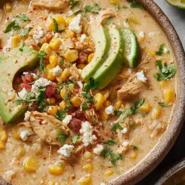 Mexican Street Corn White Chicken Chili