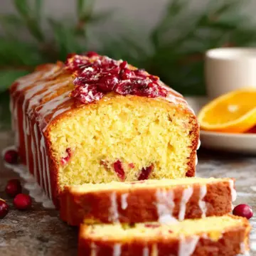 Orange Cranberry Pound Cake