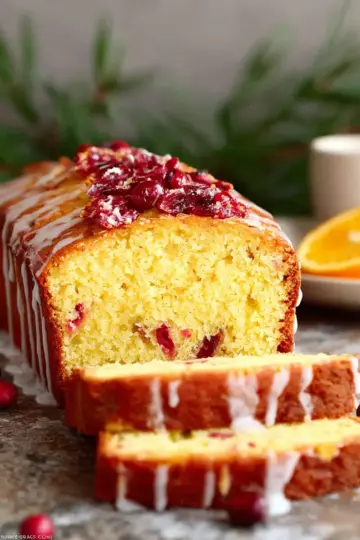 Orange Cranberry Pound Cake