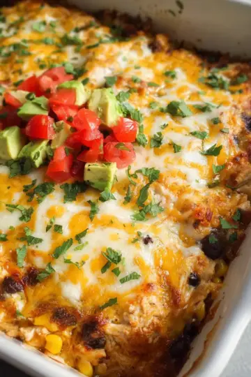 Southwest Chicken Casserole