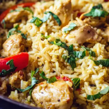 One-Pan Coconut Curry Chicken and Rice