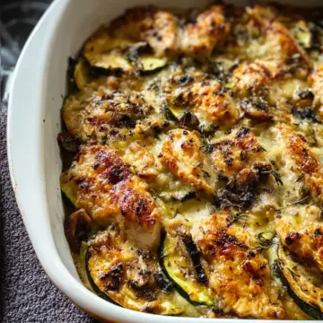 Chicken Zucchini Bake (Low Carb)