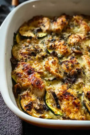Chicken Zucchini Bake (Low Carb)