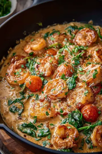 Creamy Tuscan Shrimp