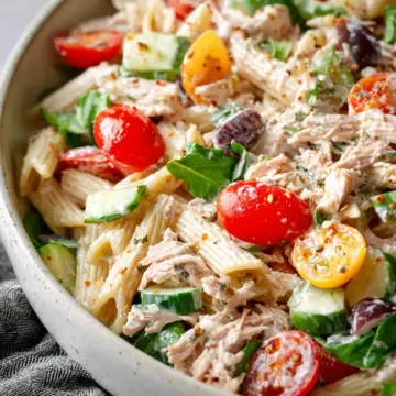 Healthy Tuna Pasta Salad
