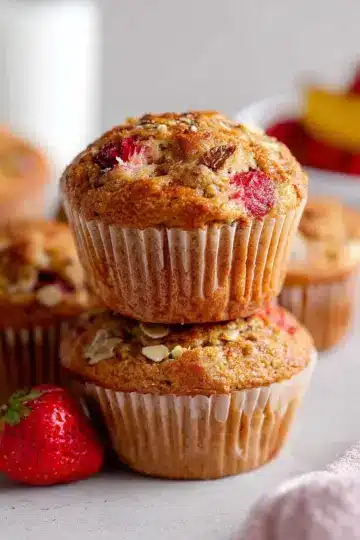 Strawberry Banana Muffins