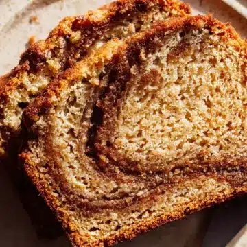 The Easiest Cinnamon Swirl Banana Bread