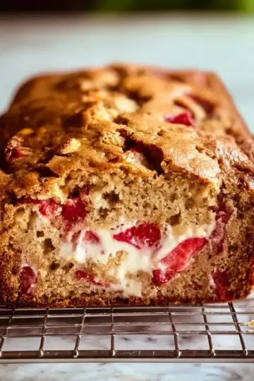 Strawberry Banana Bread