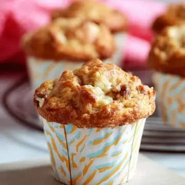 Banana Cream Cheese Muffins