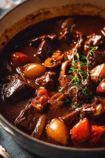 Beef Bourguignon (Beef Burgundy)