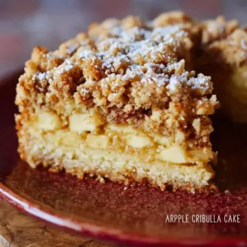 Easy Torta Sbriciolata (Italian Apple Crumble Cake)