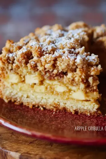Easy Torta Sbriciolata (Italian Apple Crumble Cake)