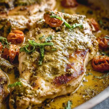 Creamy Pesto Chicken