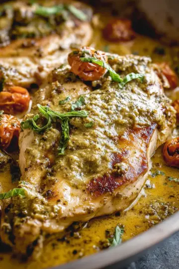 Creamy Pesto Chicken