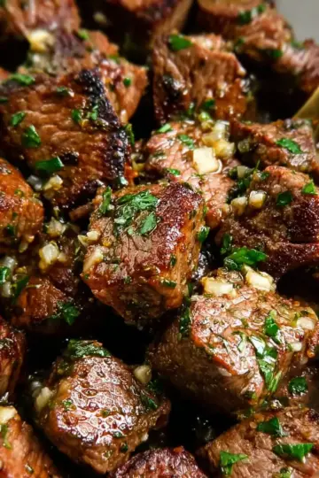 Garlic Butter Steak Bites