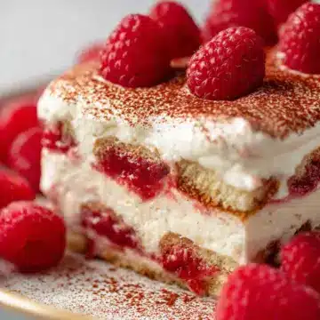 Raspberry Tiramisu