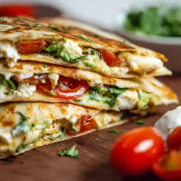 Mediterranean Quesadillas