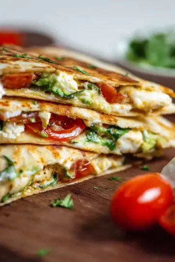 Mediterranean Quesadillas
