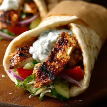 Greek Chicken Gyros recipe