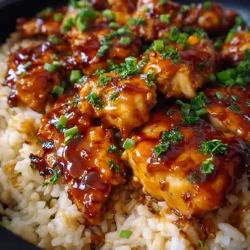 Honey BBQ Chicken & Rice