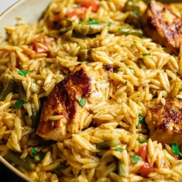 Cajun Chicken Orzo