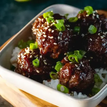 Mongolian Meatballs