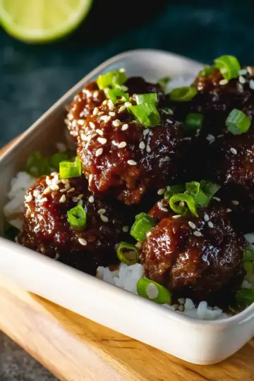 Mongolian Meatballs