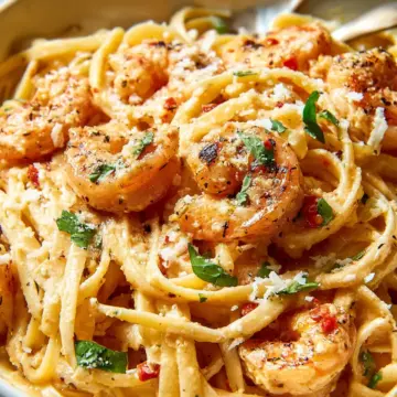 Creamy Cajun Shrimp Pasta
