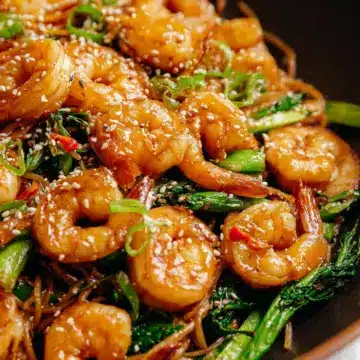 20-Minute Honey Garlic Shrimp Stir Fry